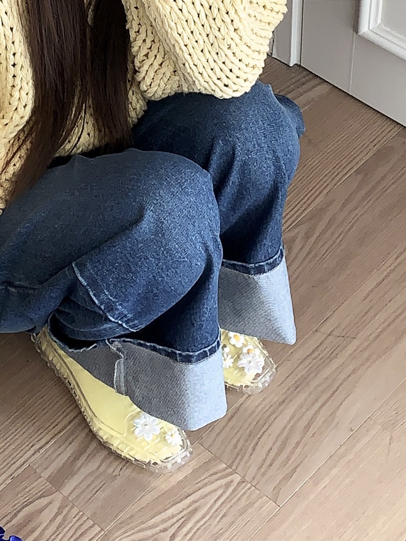 JKICHI韓國代購女士新品休閑職業推薦人氣26春夏熱賣牛仔褲JKICHI牛仔褲