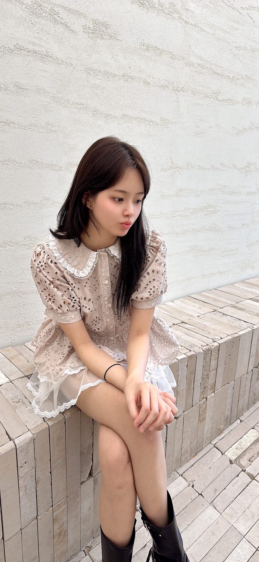 YARD韓國代購女裝新品職業休閑26春夏時尚人氣襯衫蕾絲衫YARD襯衫/蕾絲衫