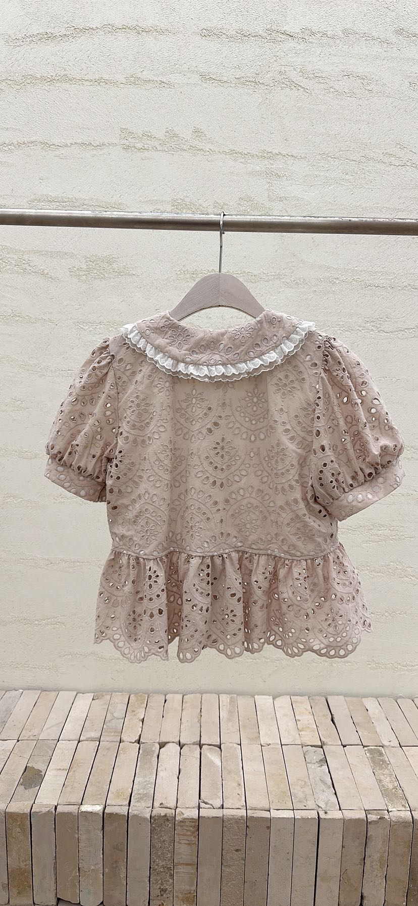 YARD韓國代購女裝新品職業休閑26春夏時尚人氣襯衫蕾絲衫YARD襯衫/蕾絲衫