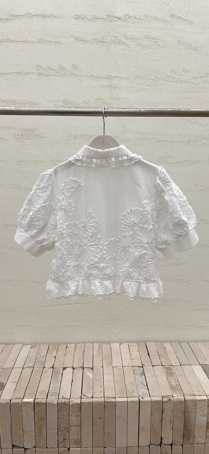 YARD韓國代購女裝新品職業休閑26春夏時尚人氣襯衫蕾絲衫YARD襯衫/蕾絲衫