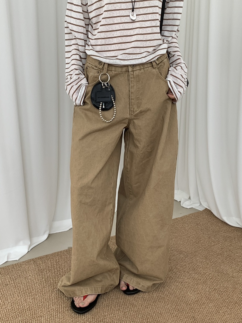 RIVER RAIN韓國代購女裝新款人氣職業26春夏熱賣時尚休閑褲RIVER RAIN休閑褲