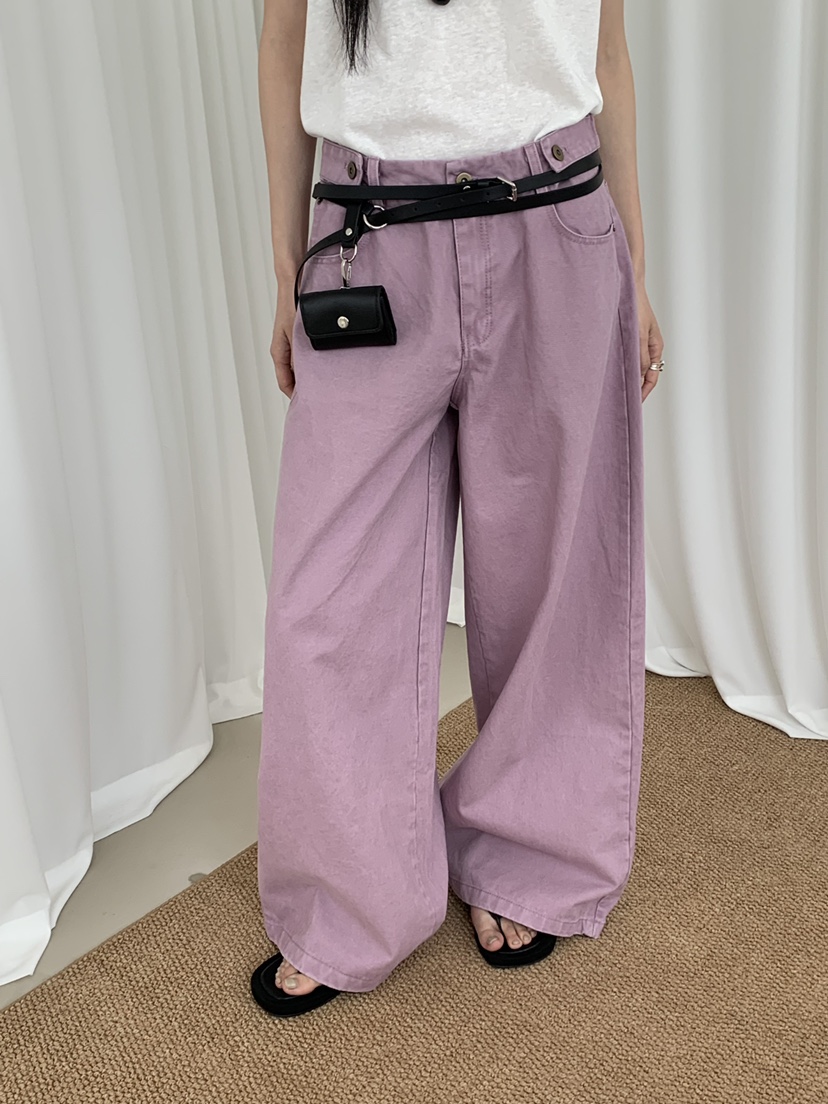 RIVER RAIN韓國代購女裝新款人氣職業26春夏熱賣時尚休閑褲RIVER RAIN休閑褲