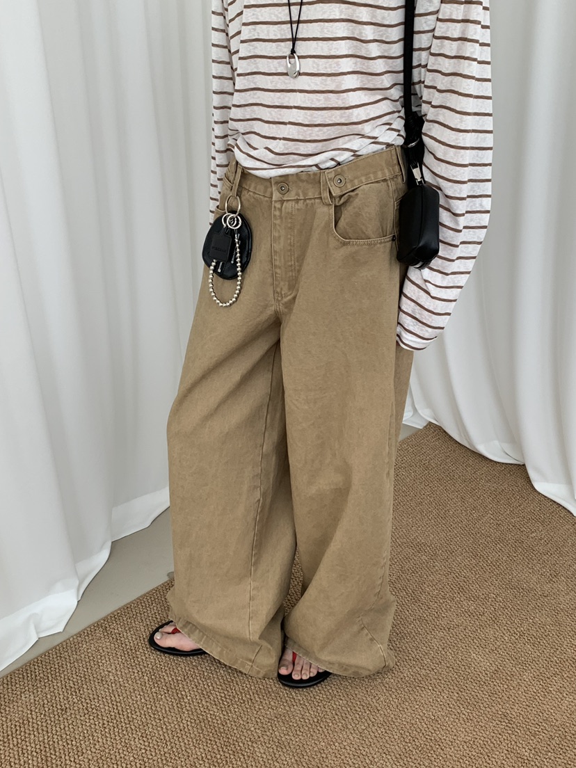 RIVER RAIN韓國代購女裝新款人氣職業26春夏熱賣時尚休閑褲RIVER RAIN休閑褲