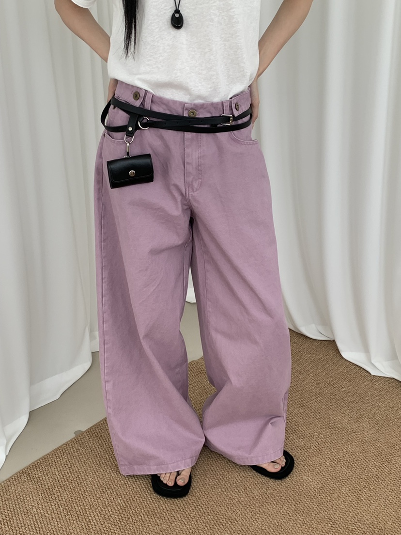 RIVER RAIN韓國代購女裝新款人氣職業26春夏熱賣時尚休閑褲RIVER RAIN休閑褲