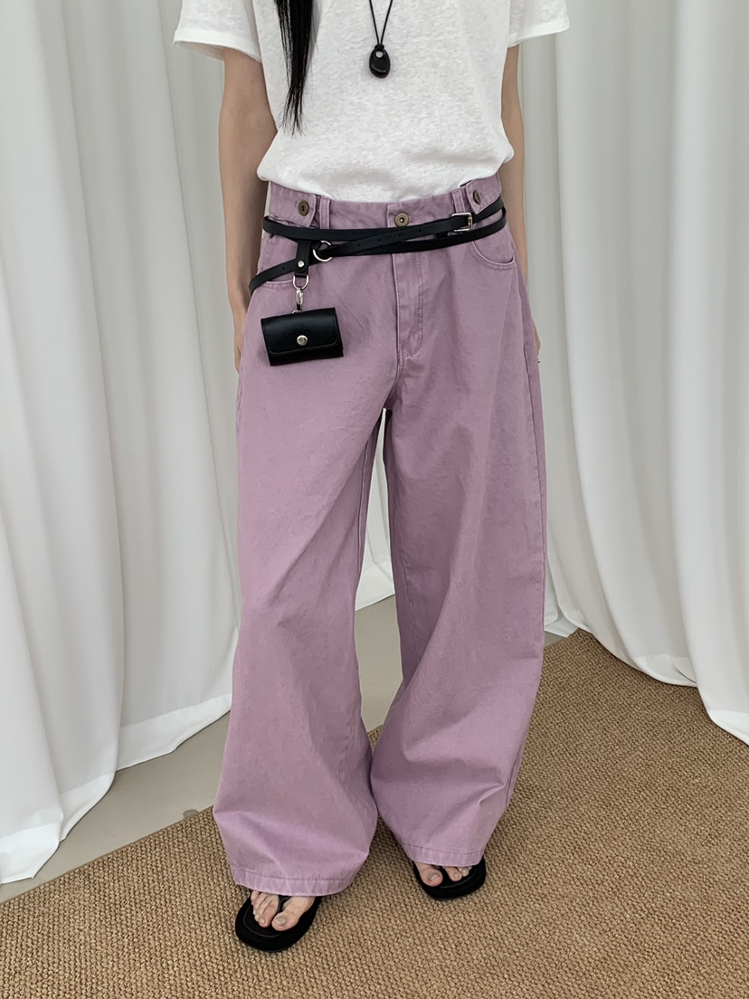 RIVER RAIN韓國代購女裝新款人氣職業26春夏熱賣時尚休閑褲RIVER RAIN休閑褲