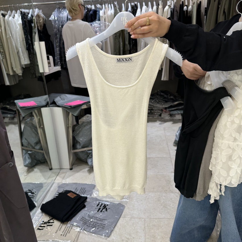 MIXXIN韓國直郵實拍女裝新品推薦熱賣26春夏人氣吊帶背心MIXXIN吊帶/背心圖色2