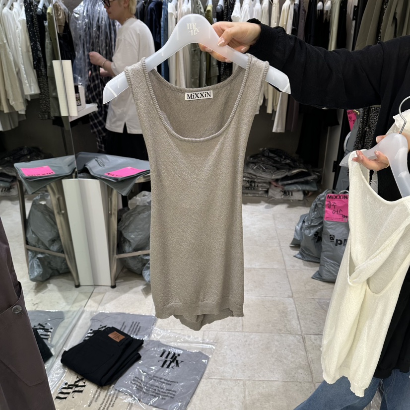 MIXXIN韓國直郵實拍女裝新品推薦熱賣26春夏人氣吊帶背心MIXXIN吊帶/背心圖色4
