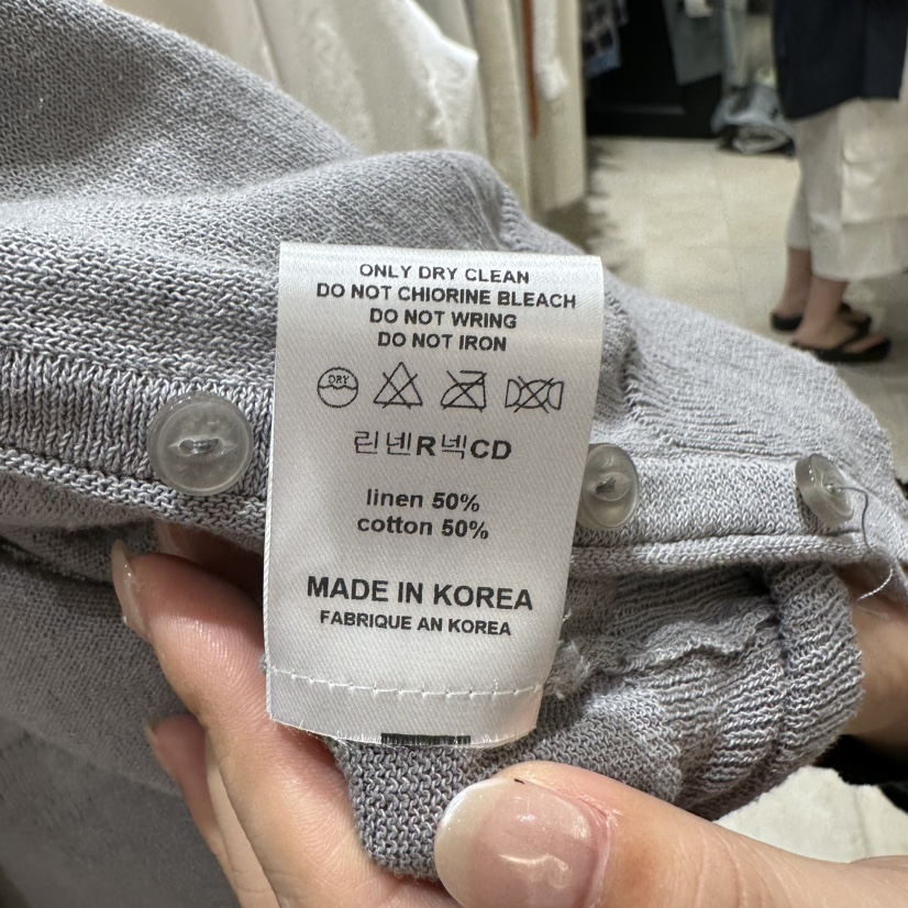 MIXXIN韓國東大門代購女士新款休閑時尚人氣針織衫亞麻布MIXXIN針織衫