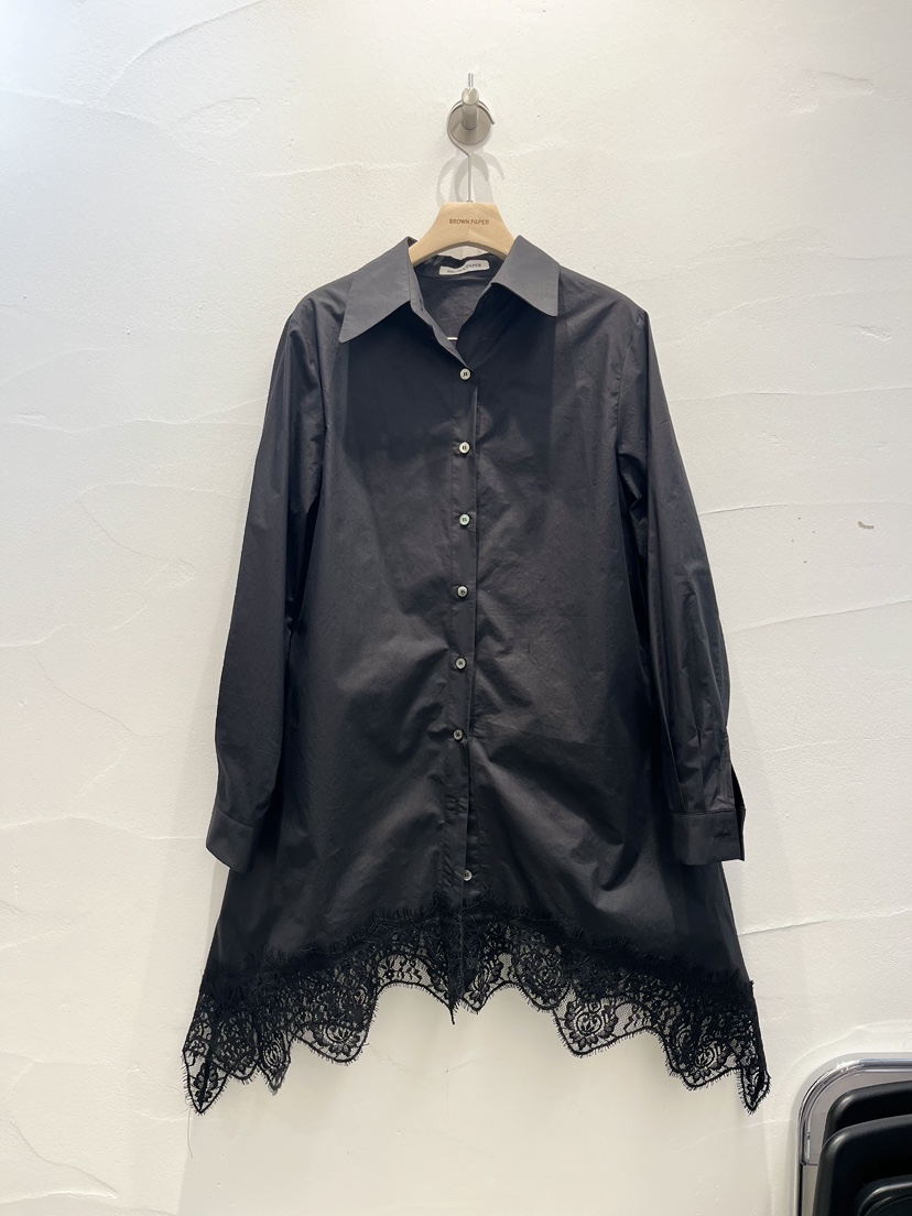BROWN PAPER-S韓國直郵實拍女裝新品休閑襯衫蕾絲衫蕾絲BROWN PAPER-S襯衫/蕾絲衫圖色2