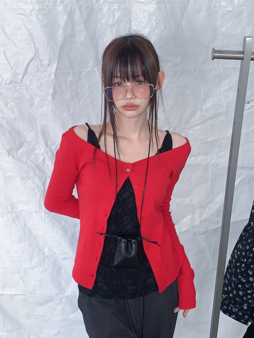 JKICHI韓國直郵女士新款休閑推薦時尚職業針織衫不含內搭JKICHI針織衫