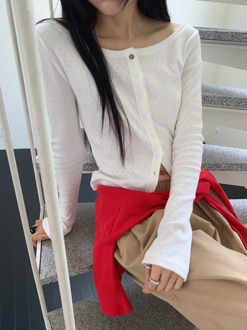 JKICHI韓國直郵女士新款休閑推薦時尚職業針織衫不含內搭JKICHI針織衫