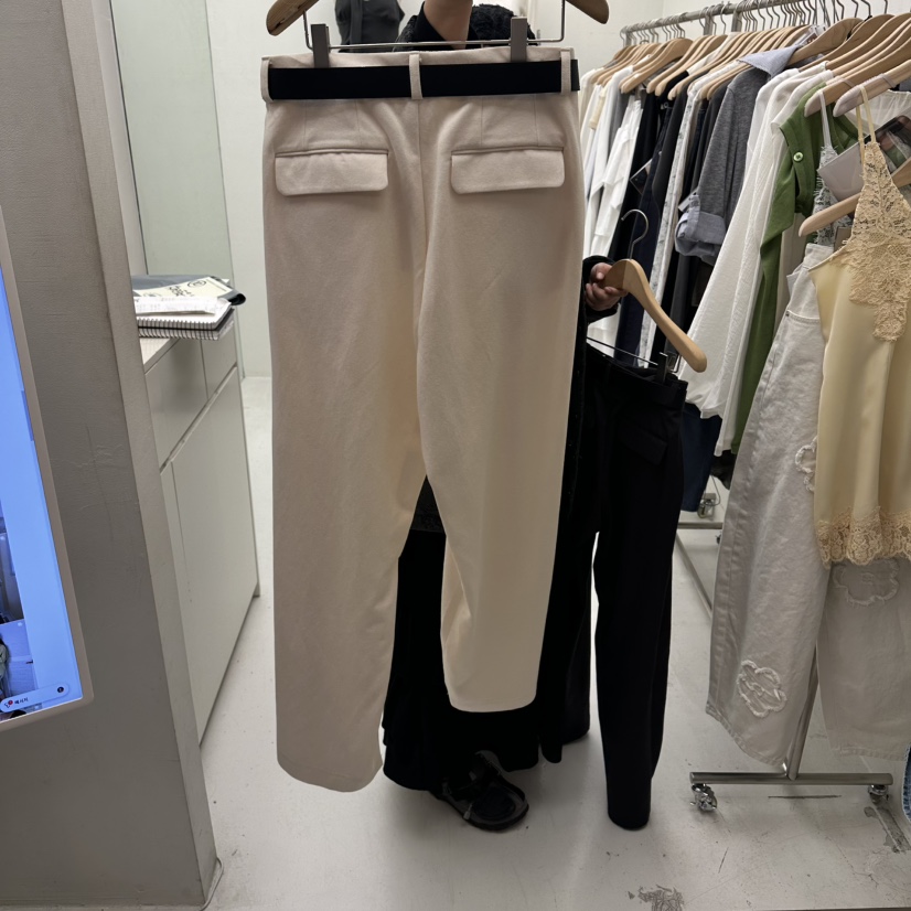 CHAV韓國東大門直郵女士新款人氣推薦26春夏休閑褲不含腰帶CHAV休閑褲