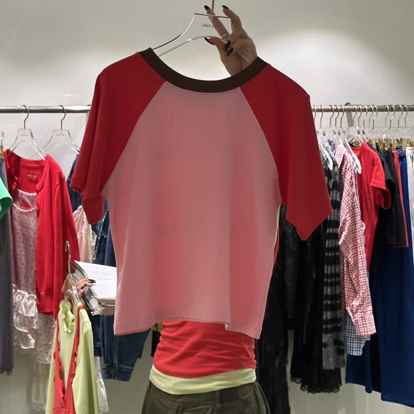 JERRY HALL-P韓國直郵女裝新款人氣職業時尚推薦熱賣T恤JERRY HALLT恤