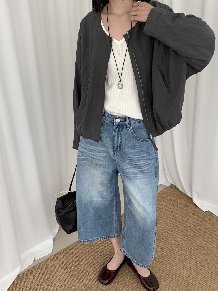 RIVER RAIN韓國東大門直郵女士新款26春夏職業推薦人氣夾克RIVER RAIN夾克