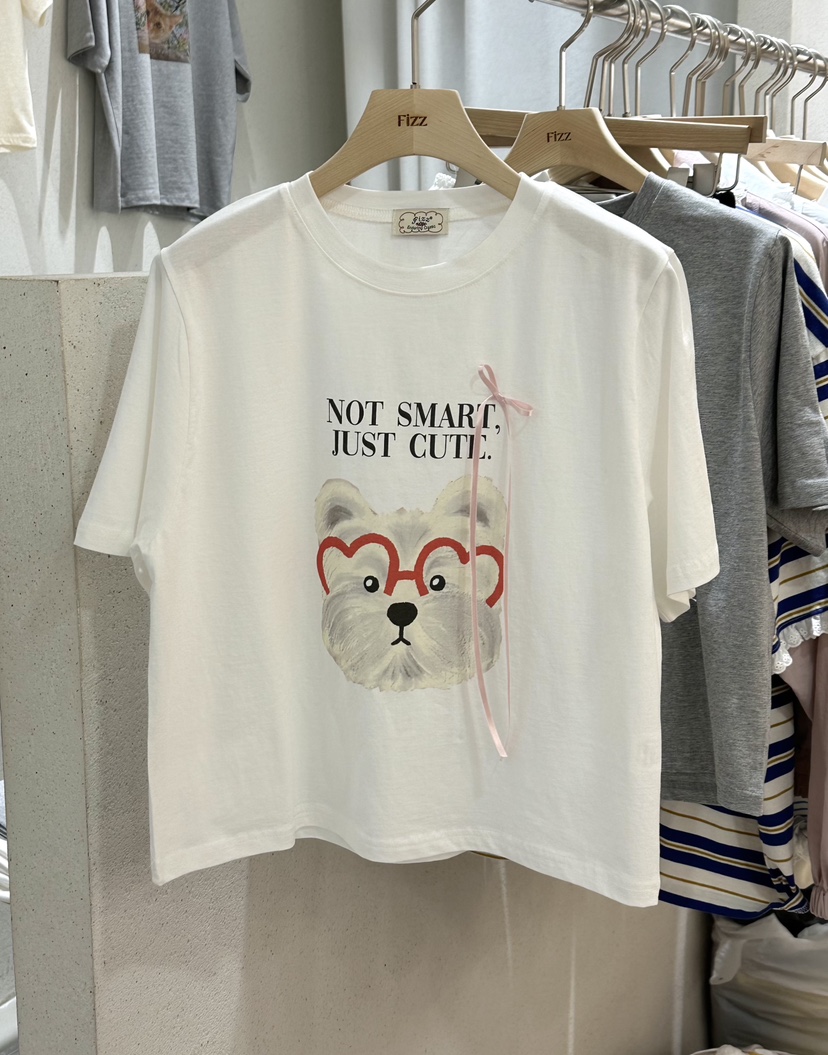 FIZZ韓國代購女士新款職業時尚熱賣休閑人氣推薦26春夏T恤FIZZT恤圖色1