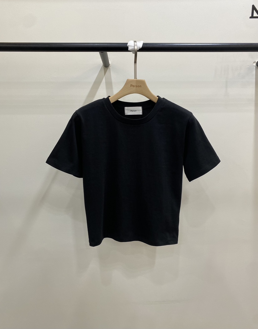 PERSON韓國東大門直郵女裝新款推薦26春夏熱賣職業休閑T恤PERSONT恤圖色5