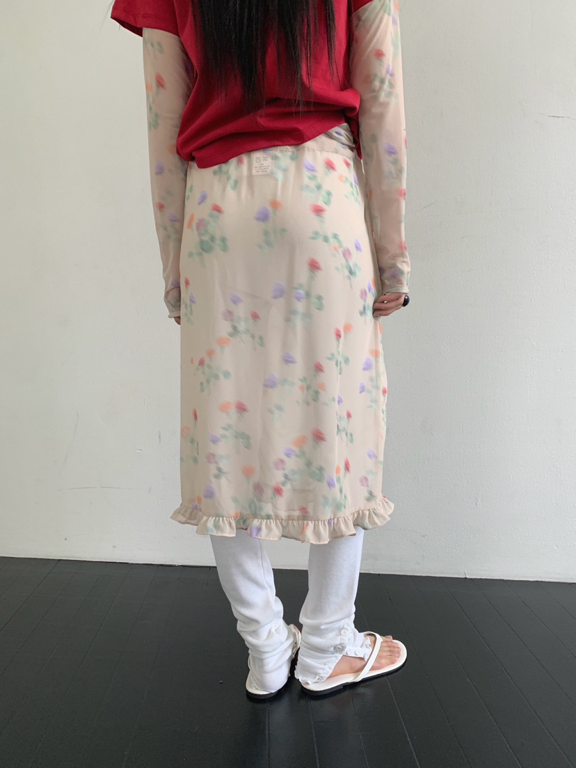 JKICHI韓國直郵女裝新款熱賣人氣26春夏職業推薦休閑長裙JKICHI長裙