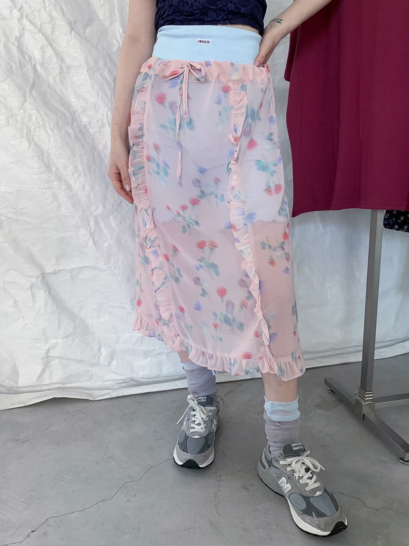 JKICHI韓國直郵女裝新款熱賣人氣26春夏職業推薦休閑長裙JKICHI長裙