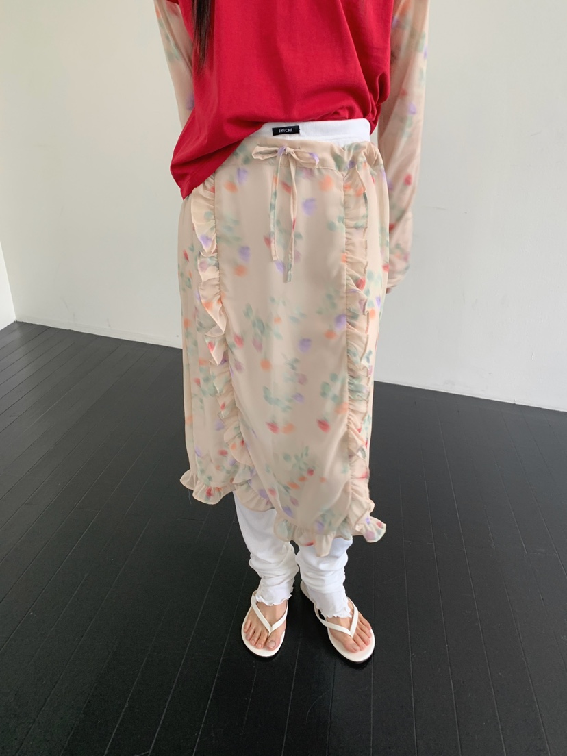 JKICHI韓國直郵女裝新款熱賣人氣26春夏職業推薦休閑長裙JKICHI長裙