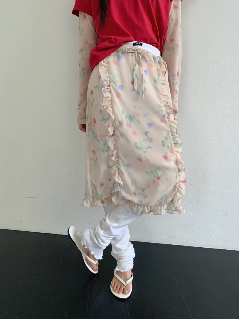 JKICHI韓國直郵女裝新款熱賣人氣26春夏職業推薦休閑長裙JKICHI長裙