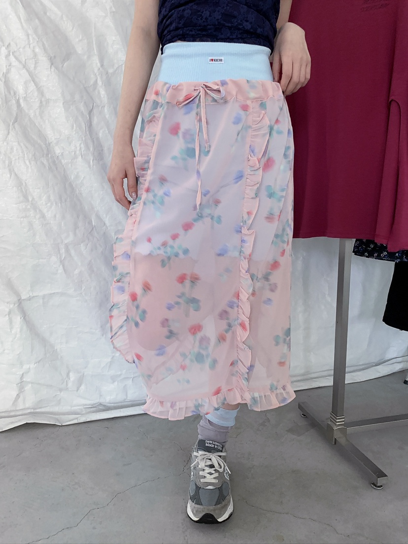 JKICHI韓國直郵女裝新款熱賣人氣26春夏職業推薦休閑長裙JKICHI長裙圖色2