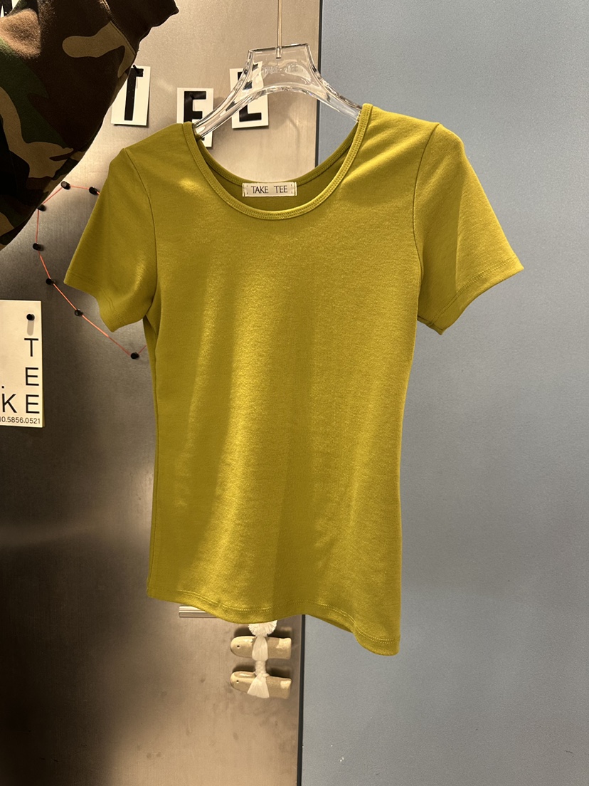 TAKE TEE韓國代購女士新款熱賣人氣職業推薦26春夏時尚T恤TAKE TEET恤圖色1