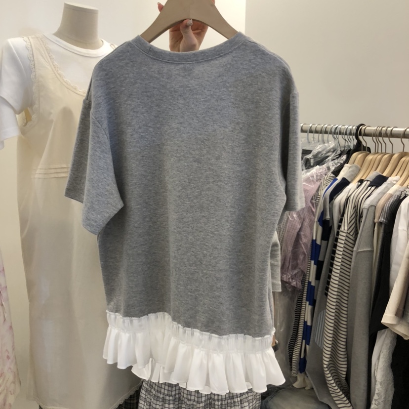 TAN&amp;COMO韓國直郵實拍女士新款熱賣時尚休閑26春夏T恤tan-COMOT恤