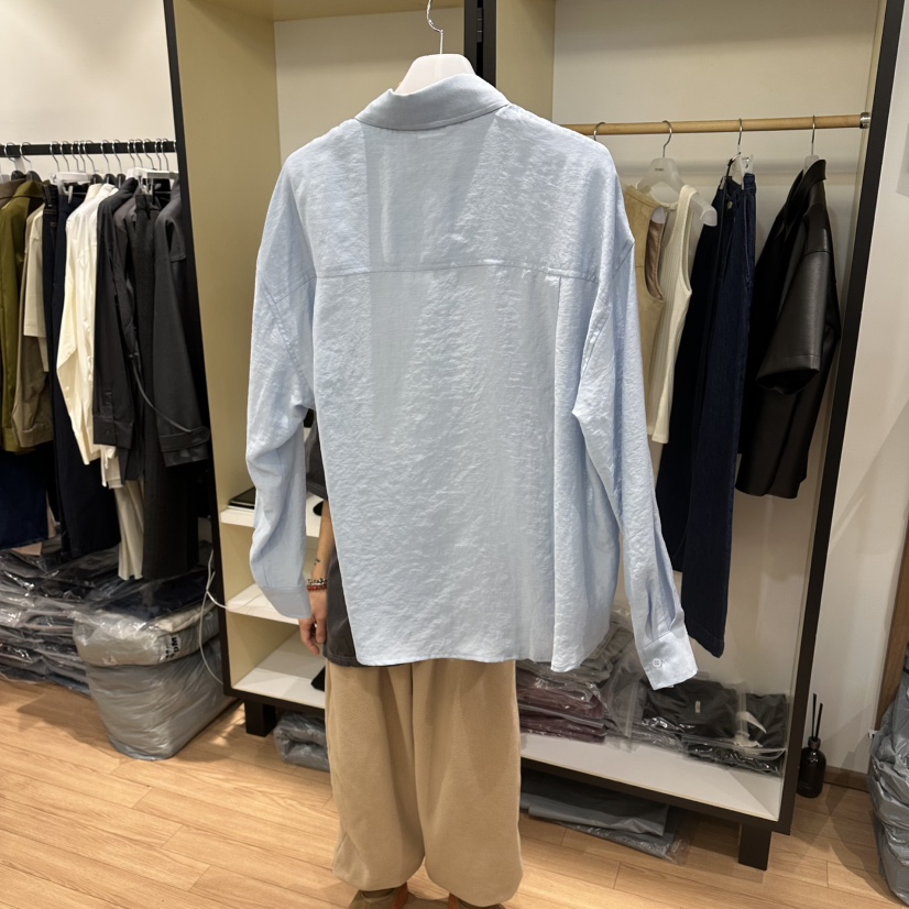 MUYBIEN韓國直郵女士新品時尚休閑職業熱賣人氣襯衫蕾絲衫MUYBIEN襯衫/蕾絲衫