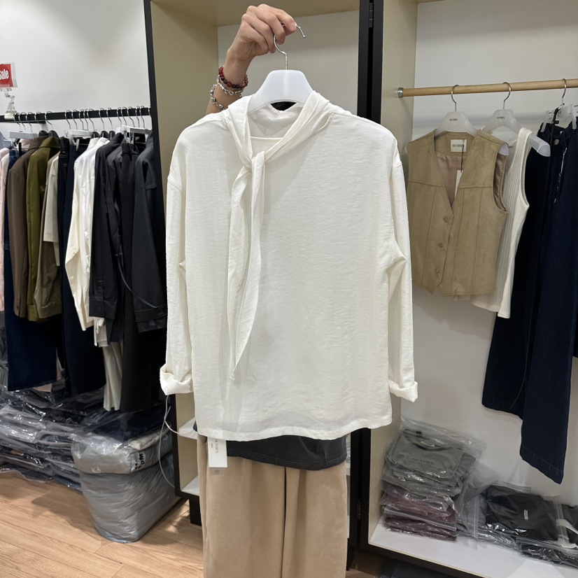 MUYBIEN韓國直郵女裝新品時尚26春夏熱賣推薦人氣襯衫蕾絲衫MUYBIEN襯衫/蕾絲衫