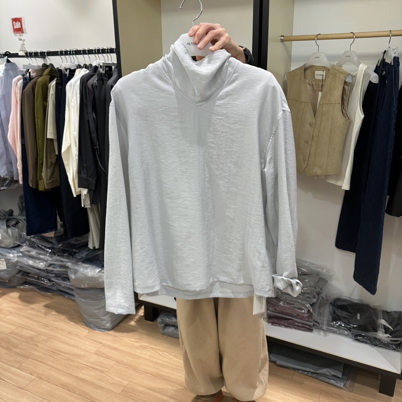 MUYBIEN韓國直郵女裝新品時尚26春夏熱賣推薦人氣襯衫蕾絲衫MUYBIEN襯衫/蕾絲衫圖色2