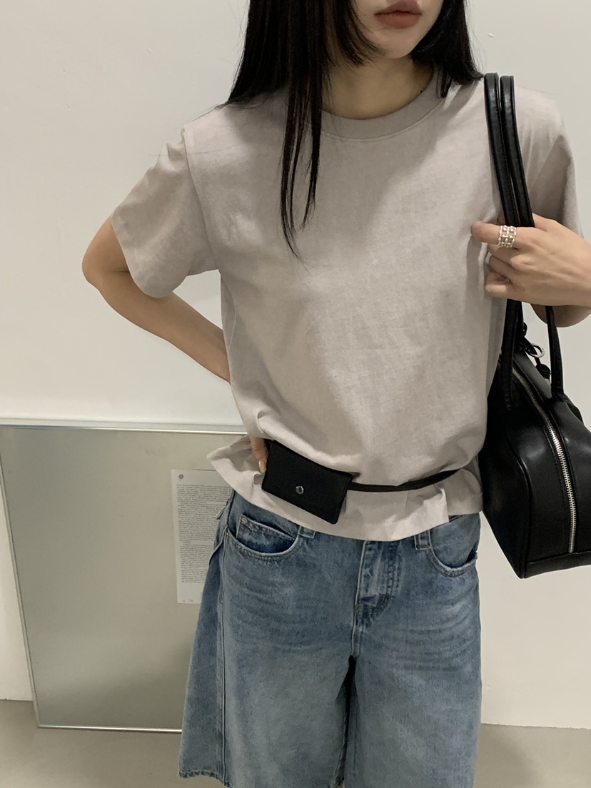 RIVER RAIN韓國直郵女裝新品休閑職業熱賣26春夏推薦T恤RIVER RAINT恤