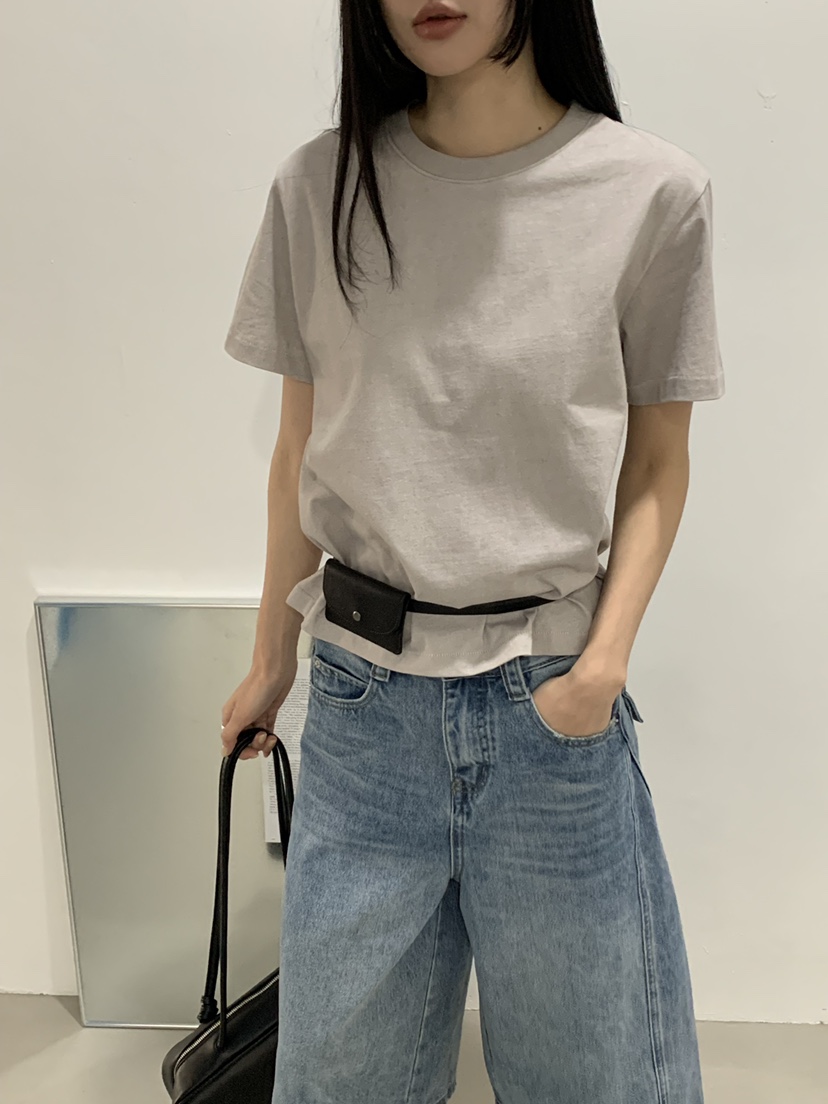 RIVER RAIN韓國直郵女裝新品休閑職業熱賣26春夏推薦T恤RIVER RAINT恤