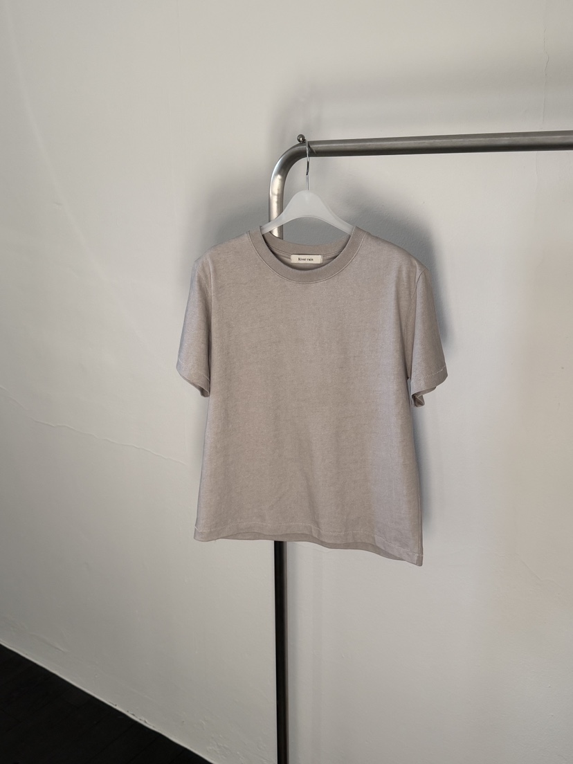 RIVER RAIN韓國直郵女裝新品休閑職業熱賣26春夏推薦T恤RIVER RAINT恤圖色1