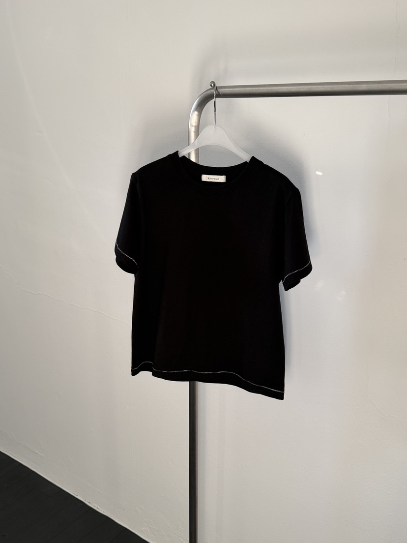 RIVER RAIN韓國直郵女裝新品休閑職業熱賣26春夏推薦T恤RIVER RAINT恤圖色2