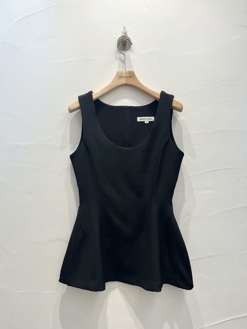BROWN PAPER-S韓國東大門直郵女士新品職業熱賣吊帶背心BROWN PAPER-S吊帶/背心圖色2黑色