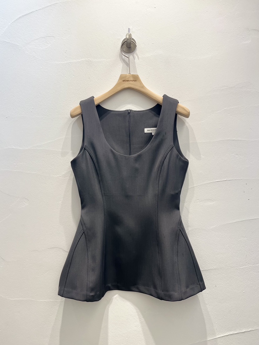 BROWN PAPER-S韓國東大門直郵女士新品職業熱賣吊帶背心BROWN PAPER-S吊帶/背心圖色3墨色