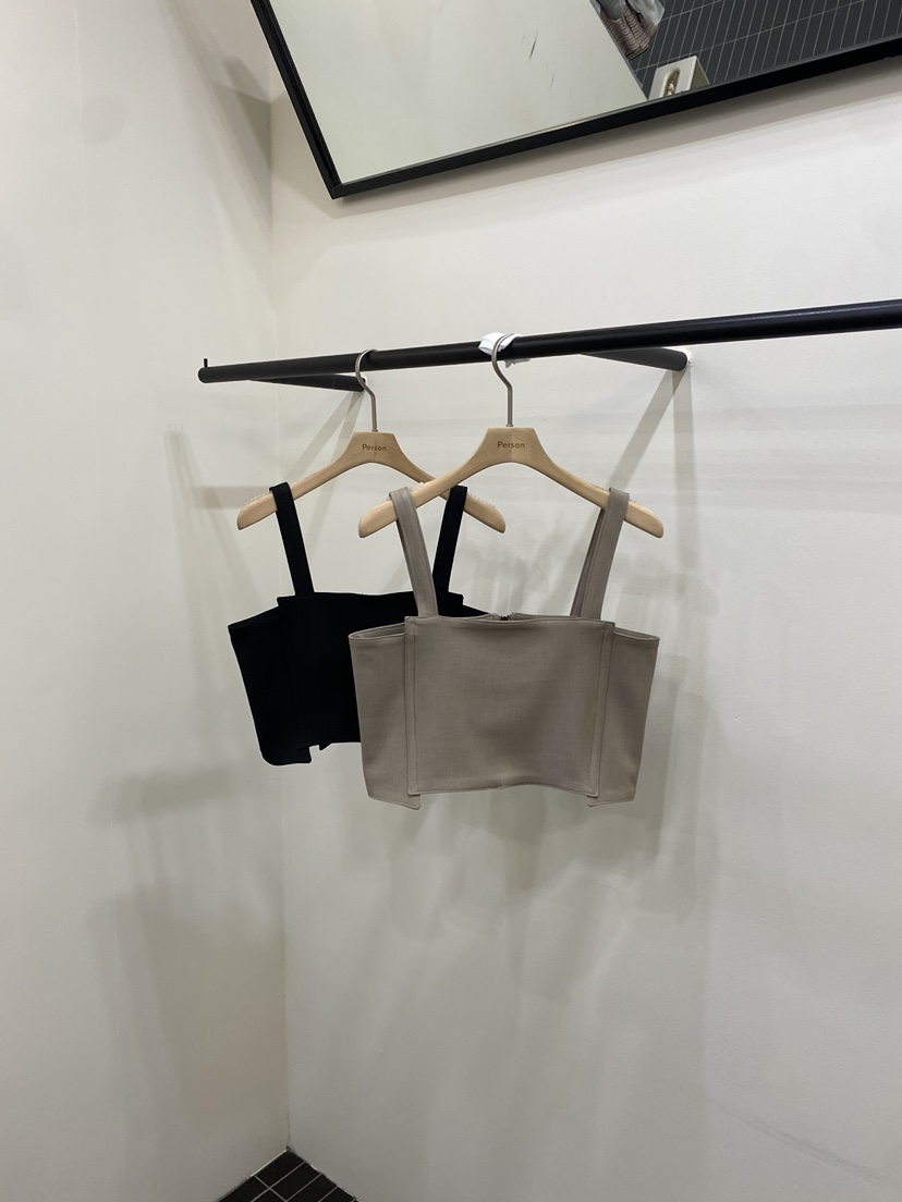 PERSON韓國東大門直郵女裝新款熱賣26春夏人氣休閑吊帶背心PERSON吊帶/背心