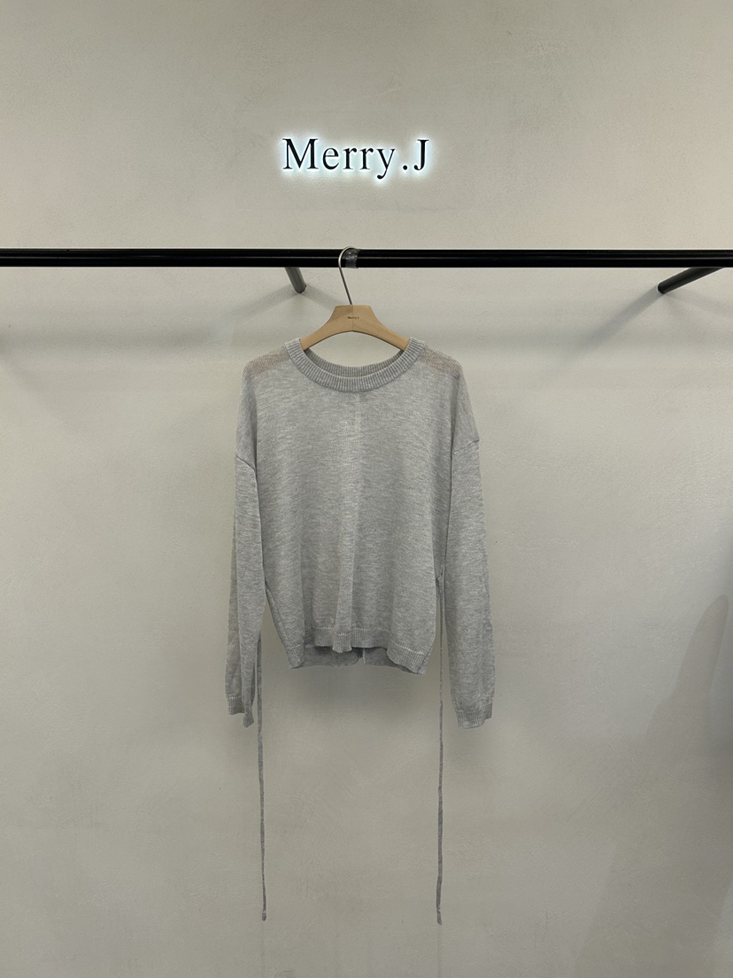 MERRY-J韓國代購女裝新品職業人氣時尚推薦休閑熱賣針織衫MERRY-J針織衫圖色1