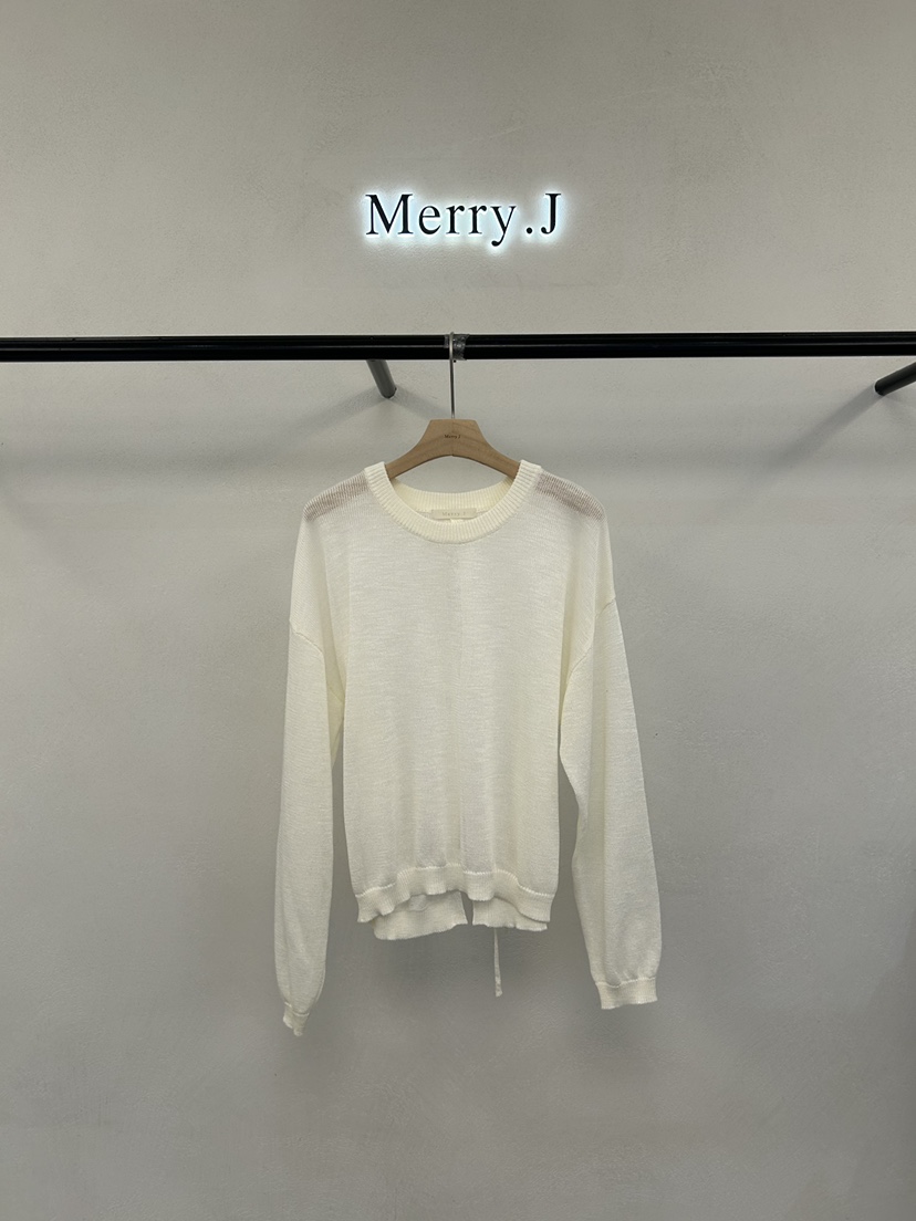 MERRY-J韓國代購女裝新品職業人氣時尚推薦休閑熱賣針織衫MERRY-J針織衫圖色2