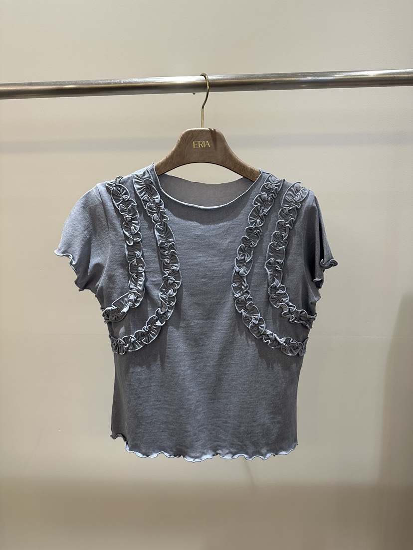 HUE/ERIA韓國直郵女士新款推薦熱賣時尚職業人氣休閑T恤HUE/ERIAT恤圖色1