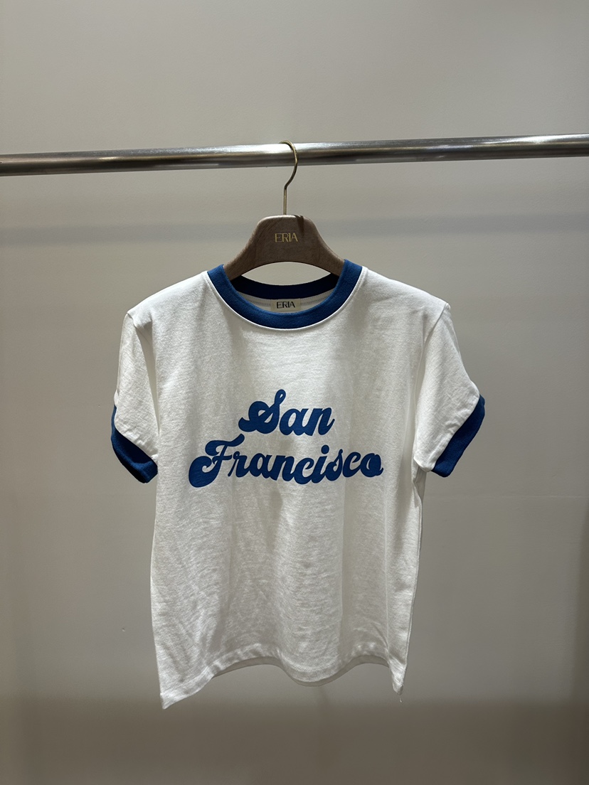 HUE/ERIA韓國直郵女士新品熱賣休閑人氣26春夏時尚推薦T恤HUE/ERIAT恤圖色2