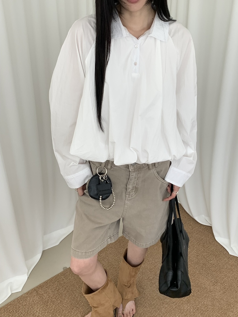 RIVER RAIN韓國東大門代購女士新款26春夏熱賣襯衫蕾絲衫RIVER RAIN襯衫/蕾絲衫