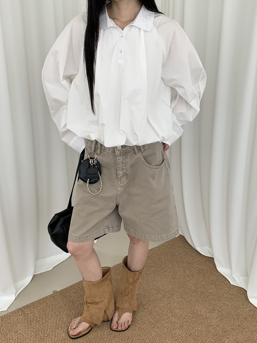 RIVER RAIN韓國東大門代購女士新款26春夏熱賣襯衫蕾絲衫RIVER RAIN襯衫/蕾絲衫