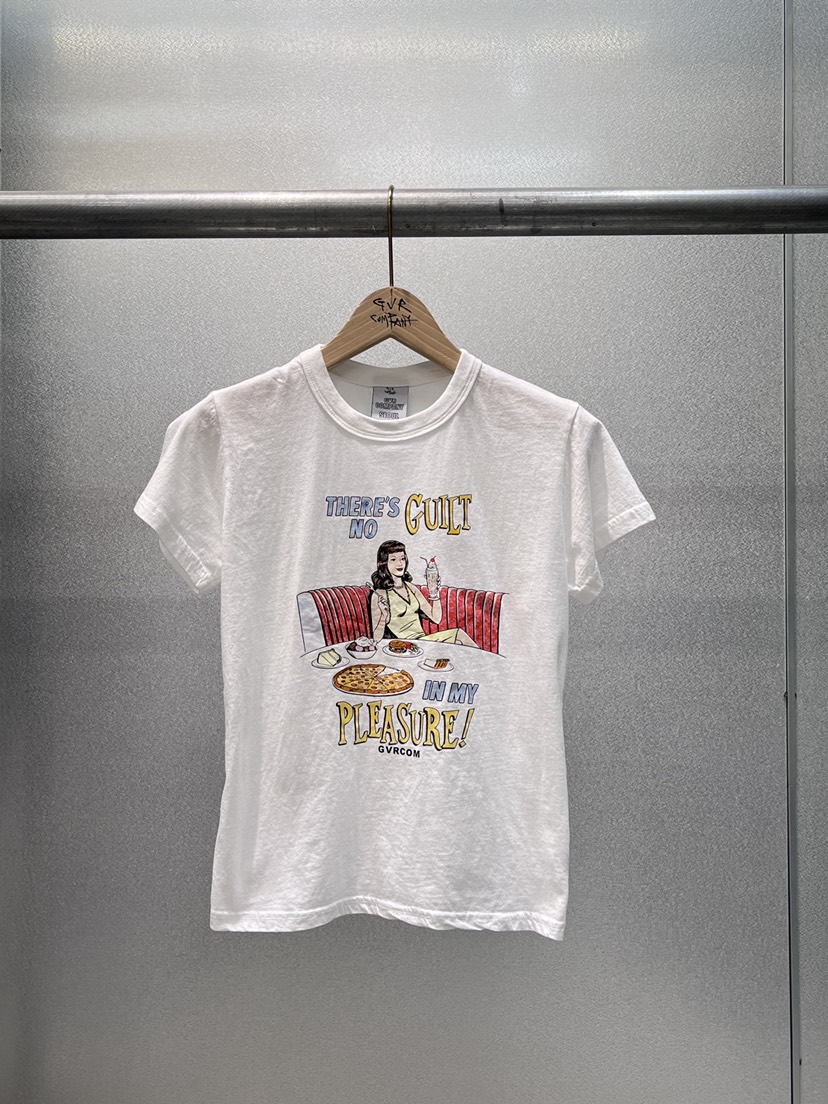 GVR COMPANY/RAWOO韓國東大門直郵女士新品人氣休閑T恤GVR COMPANY/RAWOOT恤圖色1