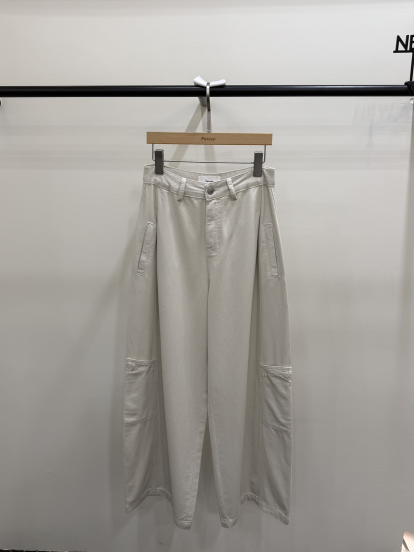 PERSON韓國代購女裝新品時尚職業人氣推薦熱賣26春夏休閑褲PERSON休閑褲圖色1