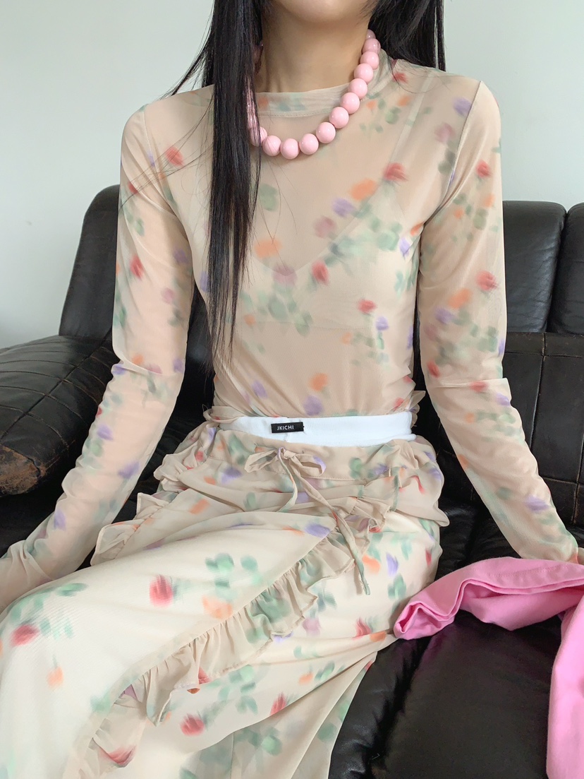 JKICHI韓國東大門直郵女士新品休閑熱賣時尚人氣襯衫蕾絲衫JKICHI襯衫/蕾絲衫