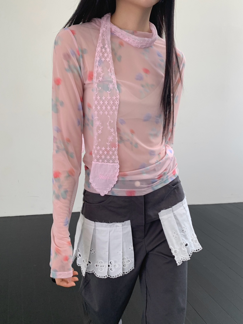 JKICHI韓國東大門直郵女士新品休閑熱賣時尚人氣襯衫蕾絲衫JKICHI襯衫/蕾絲衫