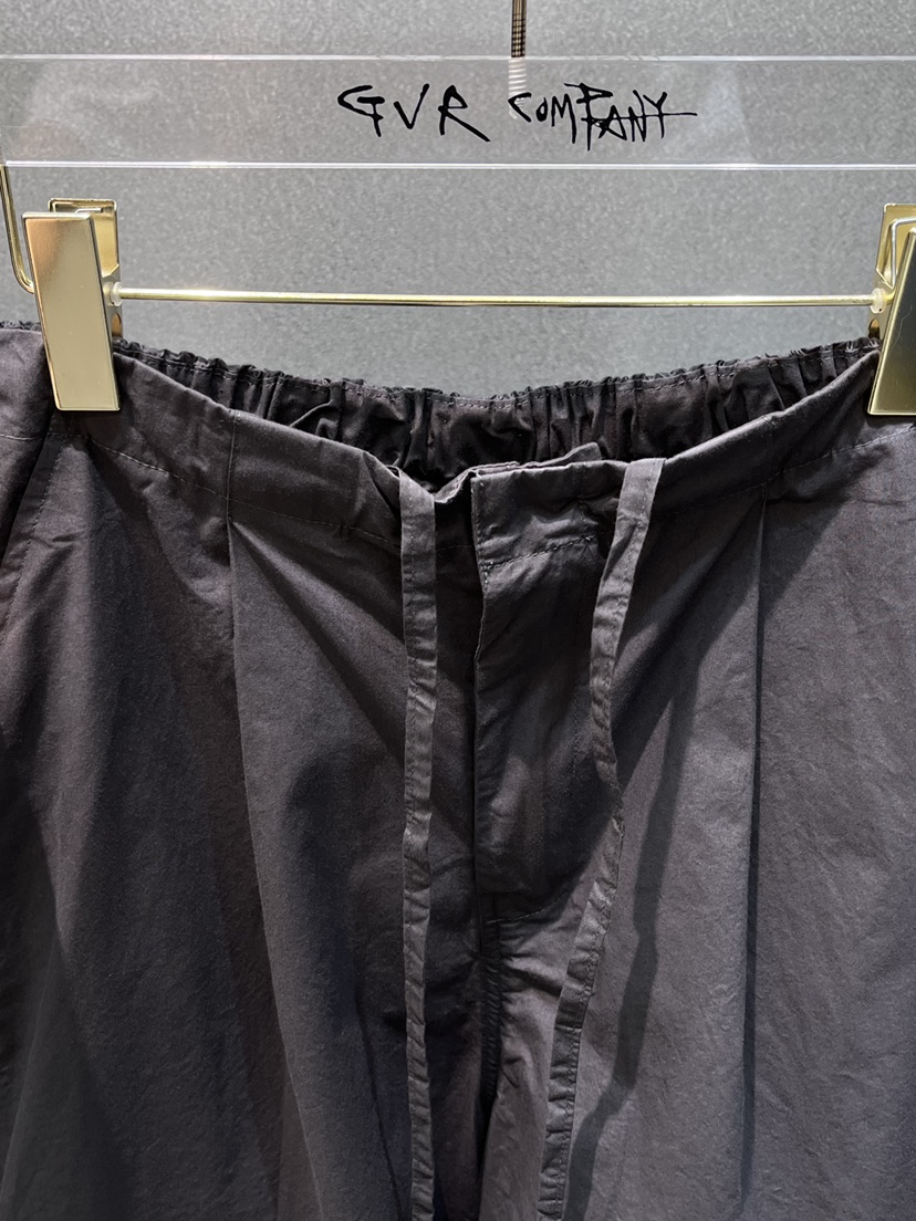 GVR COMPANY/RAWOO韓國東大門直郵女士新品26春夏休閑褲水洗褶裥GVR COMPANY/RAWOO休閑褲