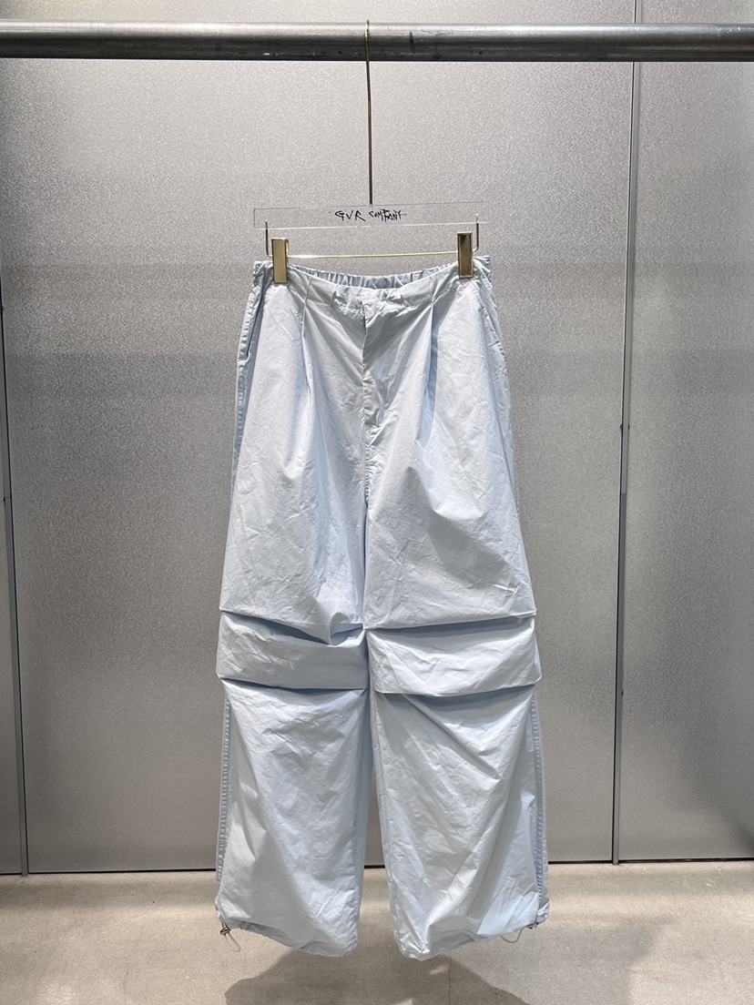 GVR COMPANY/RAWOO韓國東大門直郵女士新品26春夏休閑褲水洗褶裥GVR COMPANY/RAWOO休閑褲圖色2