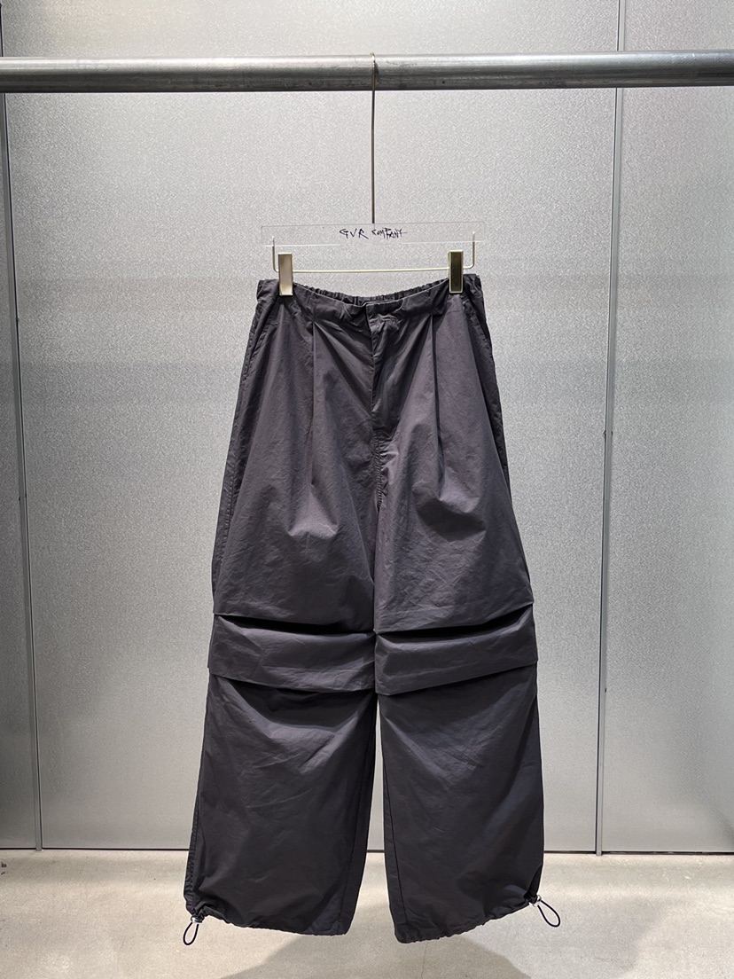 GVR COMPANY/RAWOO韓國東大門直郵女士新品26春夏休閑褲水洗褶裥GVR COMPANY/RAWOO休閑褲圖色5